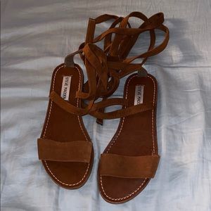 Steve Madden lace up sandals